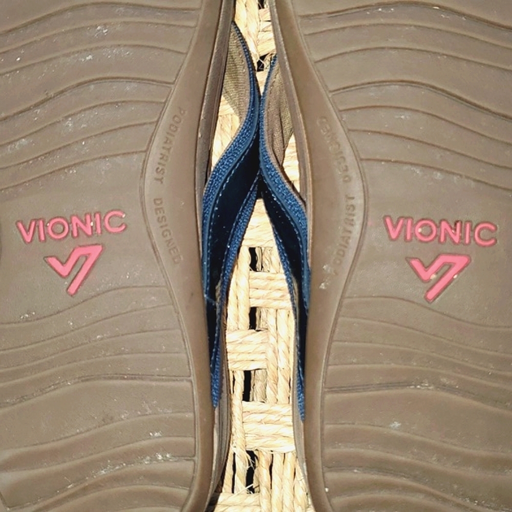 Vionic High Tide Platform Sandals Women's Size 10 - Picture 6 of 10